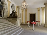 Foto: Staatliche Schlösser und Gärten Baden-Württemberg, Urheber unbekannt Residenzschloss Ludwigsburg, Vestibül im Riesenbau