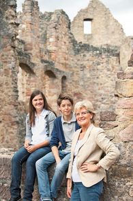 Foto: Staatliche Schlösser und Gärten Baden-Württemberg, Niels Schubert Hochburg bei Emmendingen, Besucher
