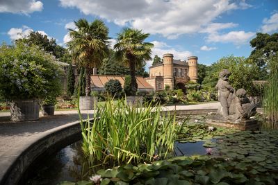 Botanischer Garten Karlsruhe, Außenansicht