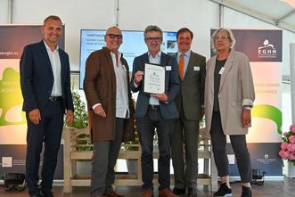 Alt Text: Schloss und Schlossgarten Schwetzingen, Preisverleihung am 24. Juni 2022 in Schloss Dyck