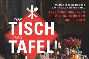 Titel des Magazins zum Themenjahr 2018: "Von Tisch und Tafel"