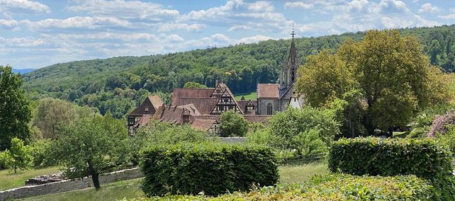 Kloster und Schloss Bebenhausen, Blick auf die Klosteranlage