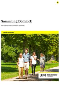 Titelbild des Sonderführungsprogramms für die Sammlung Domnick