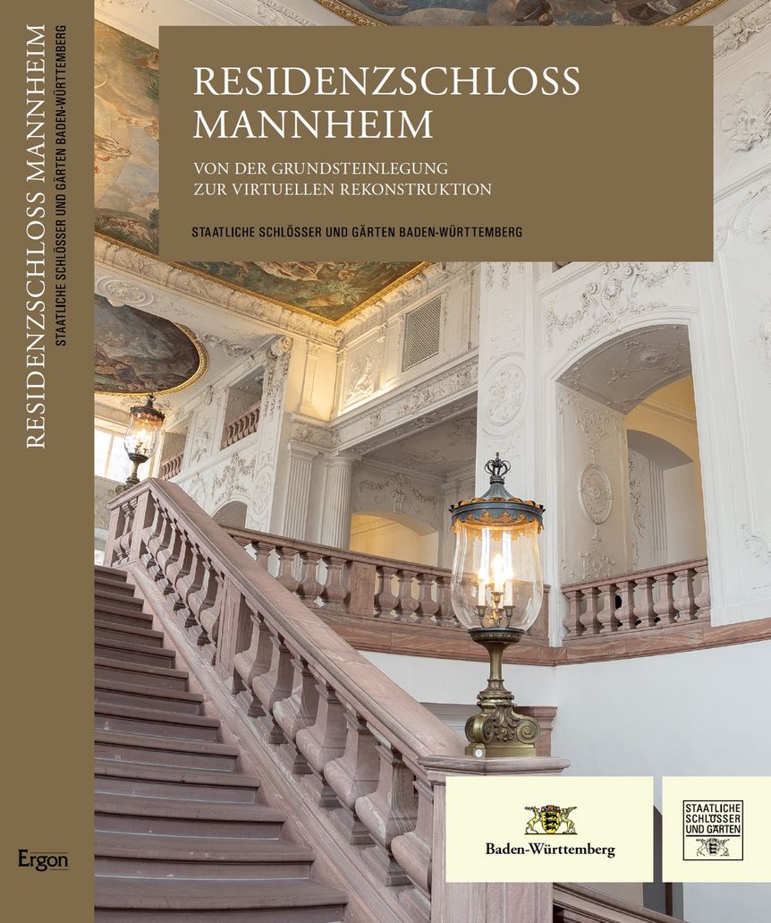 Titel der Publikation „Residenzschloss Mannheim“ 