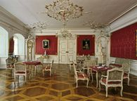 Foto: Staatliche Schlösser und Gärten Baden-Württemberg, Arnim Weischer Zimmer im Langenburger Bau in Schloss Weikersheim