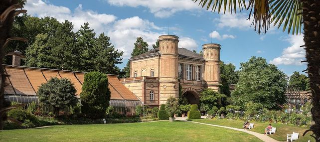 Botanischer Garten Karlsruhe, Außenaufnahme