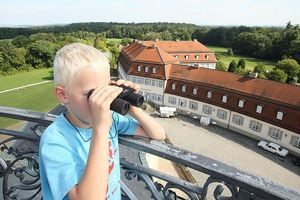 Schloss Solitude, Aussicht von der Kuppel