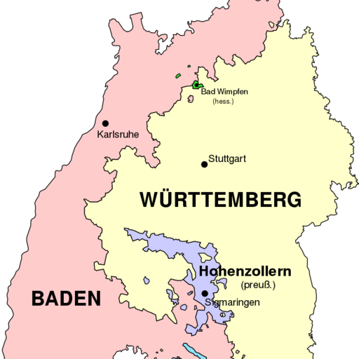 Baden-Württemberg bis 1945