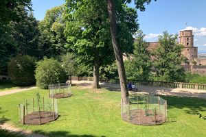 Schloss Heidelberg, Außen, Garten 