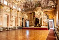 Residenzschloss Ludwigsburg, Innenaufnahme Ordenssaal; Foto: Staatliche Schlösser und Gärten Baden-Württemberg, Angelika Peetz Residenzschloss Ludwigsburg, Innenaufnahme Ordenssaal; Foto: Staatliche Schlösser und Gärten Baden-Württemberg, Angelika Peetz