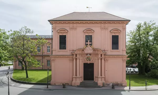 Residenzschloss Rastatt, Fassade der Schlosskirche