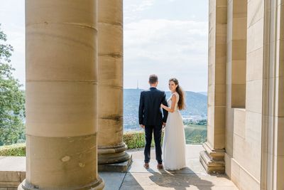 Grabkapelle auf dem Württemberg, Hochzeit, Ehepaar