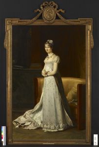 Bildnis Großherzogin Stephanie von Baden aus dem Barockschloss Mannheim