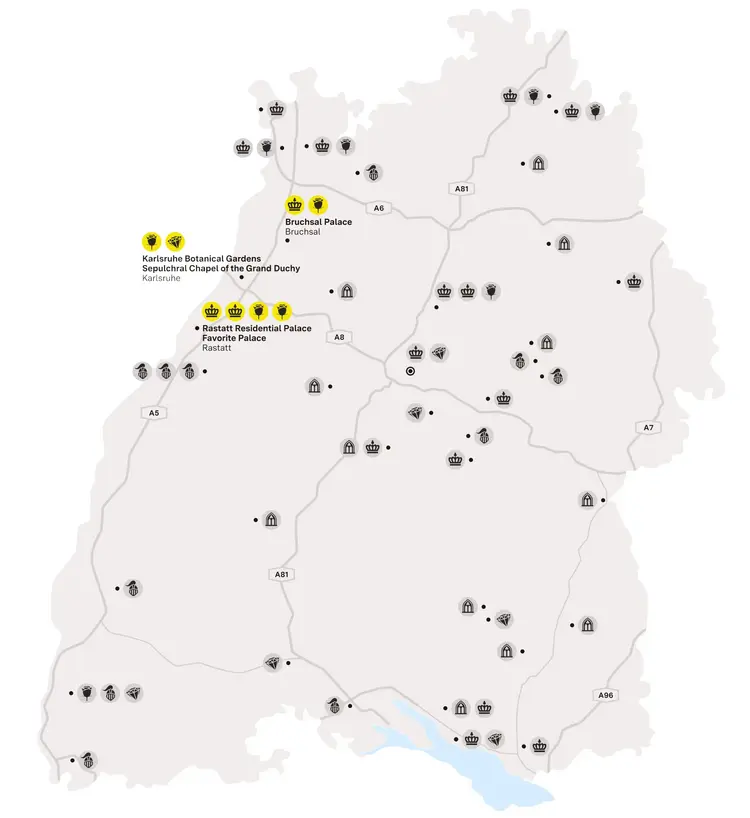 Illustration: Staatliche Schlösser und Gärten Baden-Württemberg, JUNG Kommunikation GmbH Karlsruhe & surrounding area