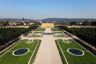 Château et Parc de Schwetzingen, côté jardin; l'image: Staatliche Schlösser und Gärten Baden-Württemberg, Achim Mende 