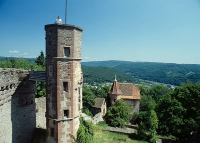 Burgfeste Dilsberg Außenansicht