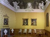 Das zweite Privatzimmer der Markgräfin Zweites Privatzimmer im Appartement der Markgräfin im Residenzschloss Rastatt