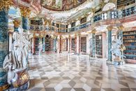 Foto: Staatliche Schlösser und Gärten Baden-Württemberg, Günther Bayerl Wiblingen Monastery, library; photo: Staatliche Schlösser und Gärten Baden-Württemberg, Günther Bayerl