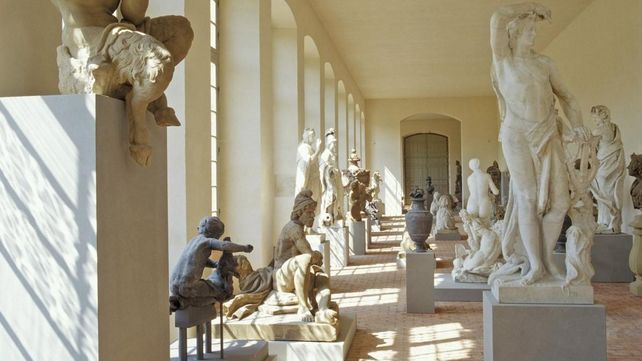 Schloss und Schlossgarten Schwetzingen, Innen, Lapidarium