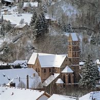 Kloster Alpirsbach im Winter