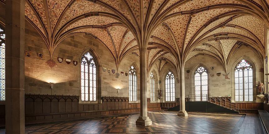 Kloster und Schloss Bebenhausen, Sommerrefektorium.