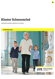Titelbild des Sonderführungsprogramms für Kloster Schussenried