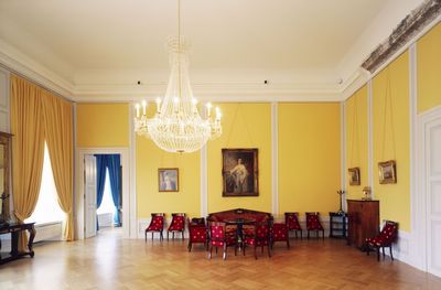 Der Gelbe Salon von Barockschloss Mannheim