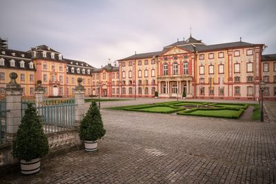 Schloss Bruchsal, Ansicht Schloss von der Gartenseite