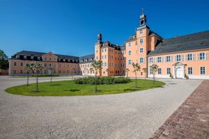 Schloss und Schlossgarten Schwetzingen, Außen, Ehrenhof