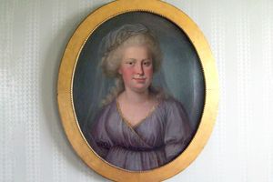 Schloss Kirchheim, Porträt der Mätresse Franziska von Hohenheim