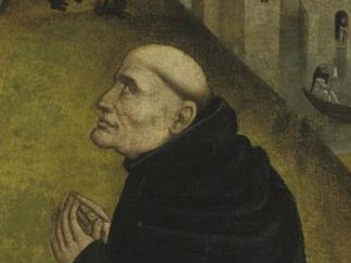 Kloster Schöntal, Christus-Vision des Bernhards von Clairvaux, Tafelbild um 1485