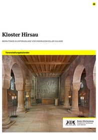 Titelbild des Jahresprogramms für Kloster Hirsau