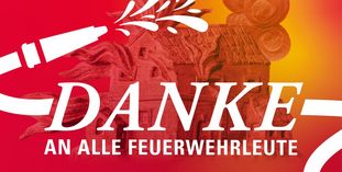 Motiv der Staatlichen Schlösser und Gärten Baden-Württemberg zur Aktion für Feierwehrleute