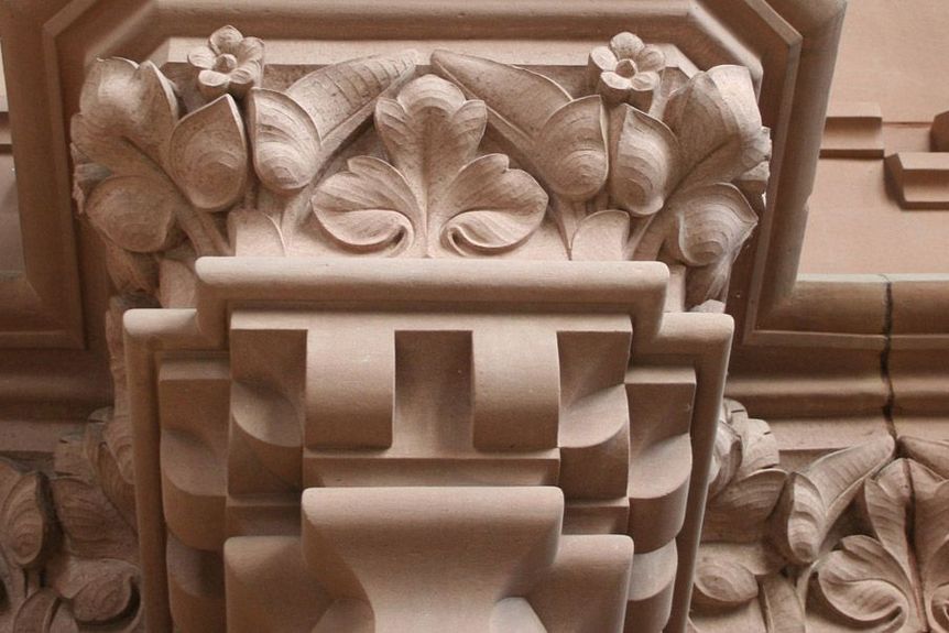 Detail des Innenraums der Großherzoglichen Grabkapelle Karlsruhe