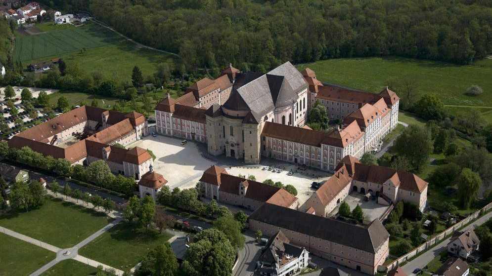 Kloster Wiblingen, Luftansicht