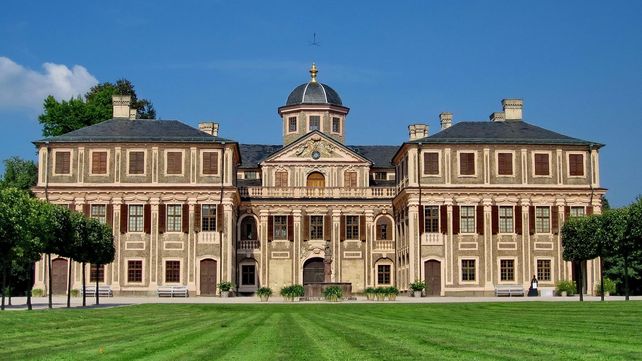 Schloss Favorite Rastatt, Außenaufnahme