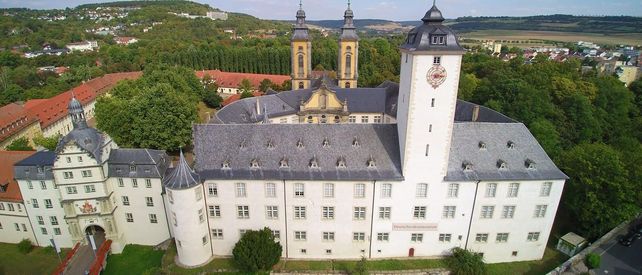 Residenzschloss Mergentheim, Luftansicht