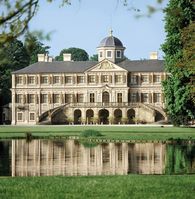 Château de la Favorite de Rastatt, vue d'ensemble; l'image: Staatliche Schlösser und Gärten Baden-Württemberg, Arnim Weischer