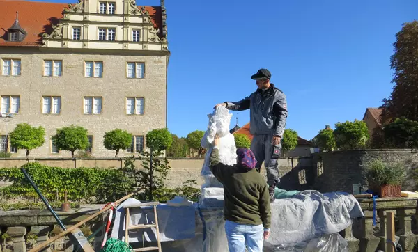 Schloss und Schlossgarten Weikersheim, Zwergengalerie Rekonstruktion