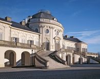 Foto: Staatliche Schlösser und Gärten Baden-Württemberg, Joachim Feist Solitude Palace, aerial view; photo: Staatliche Schlösser und Gärten Baden-Württemberg, Joachim Feist