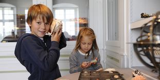 Kinder im Klostermuseum, Kloster Schussenried