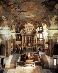Die Schlosskirche Schlosskirche im Residenzschloss Rastatt