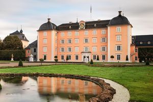 Schloss und Schlossgarten Schwetzingen, Außen, Gartenseite