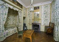 Das Ruhekabinett im Badhaus Ruhekabinett im Badhaus von Schloss und Schlossgarten Schwetzingen