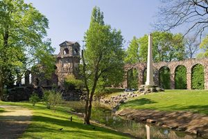 Schloss und Schlossgarten Schwetzingen, Römische Wasserleitung