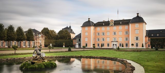 Schloss Schwetzingen, Gartenfront