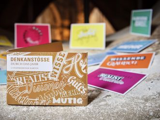 Postkartenset „Denkanstöße“