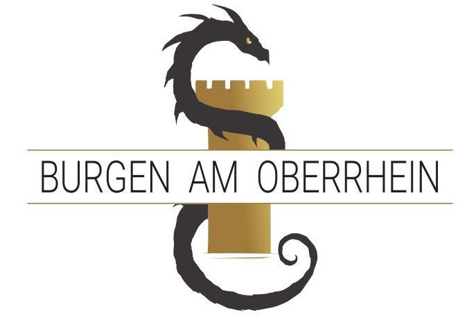 Logo des Interreg-Projekts „Châteaux rhénans - Burgen am Oberrhein“