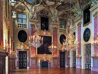 Foto: Staatliche Schlösser und Gärten Baden-Württemberg, Steffen Hauswirth Residenzschloss Rastatt, Ahnensaal mit Foyer
