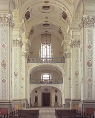 Eingangsbereich der Klosterkirche Eingangsbereich Klosterkirche Kloster Schöntal